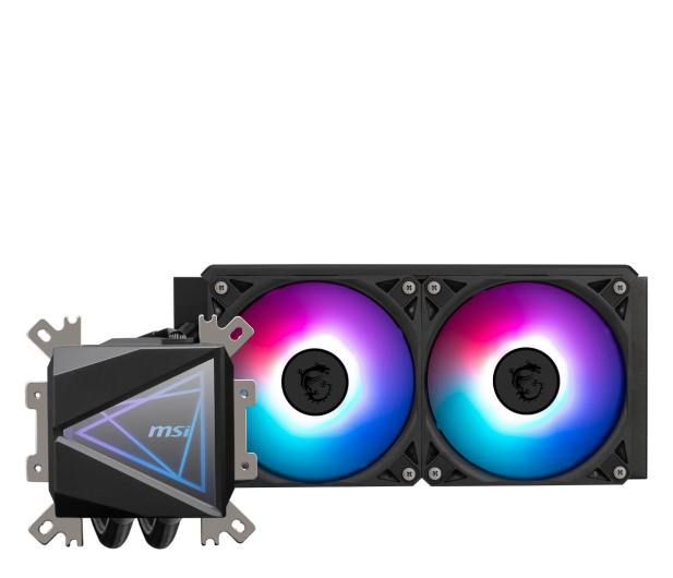 MSI MAG Core Liquid I240 2x120mm - 1280379 - zdjęcie